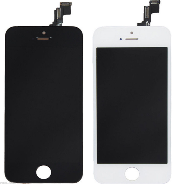Iphone5c LCD Screen Assembly white and black